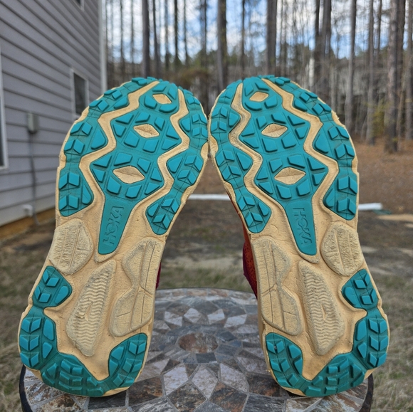 Hoka Challenger ATR 7 1134498 FCJB Flame Cherry Trail Running Shoes Women Sz 9 B - Picture 6 of 10